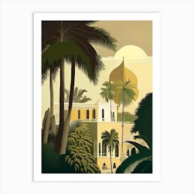 Key West Florida Rousseau Inspired Tropical Destination Art Print