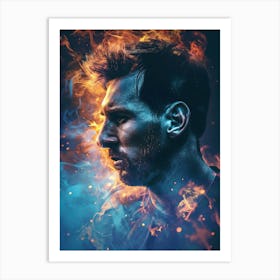 Lionel Messi 5 Art Print