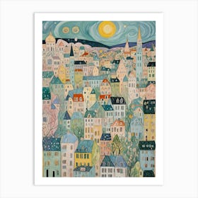 Cityscape Art Print