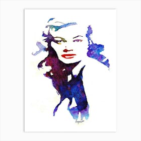 Anita Ekberg Art Print