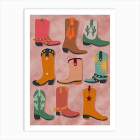 Boots Art Print