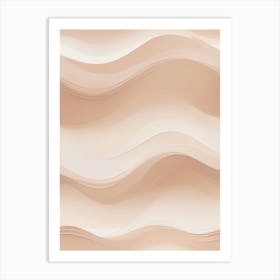 Beige Abstract Background 1 Art Print