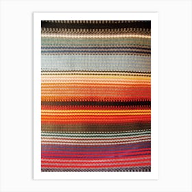 Traditional Blanket Pattern Art Print