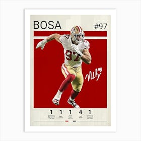 Nick Bosa 1 Art Print