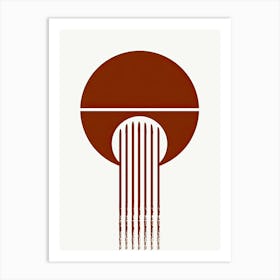 Luanda Modular Design Minimalist Bauhaus Art Print