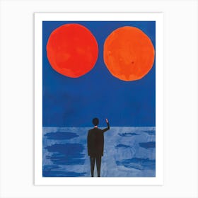 Two Suns Art Print