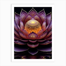 Lotus Flower 107 Art Print