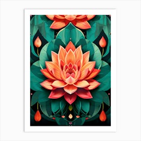 Lotus Flower 39 Art Print