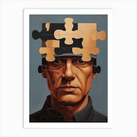 Jigsaw Puzzle Art Print