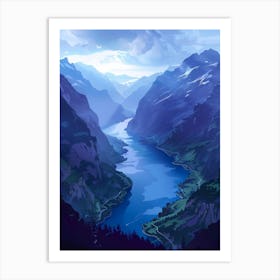 Swiss Alps 2 Art Print