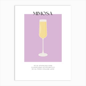 Mimosa Art Print