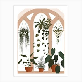 Houseplants 3 Art Print