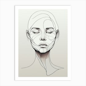 Perfect Face 02 Art Print