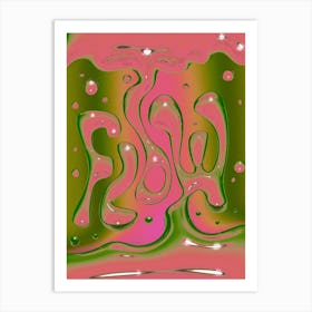 Flowing Art Print