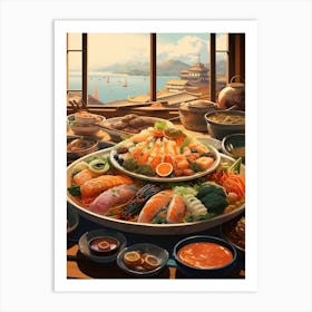 Asian Food 7 Art Print