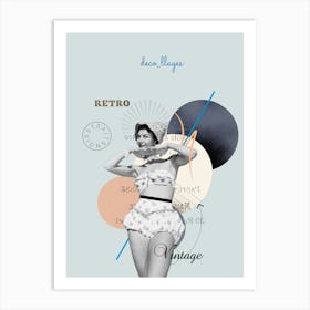 Retro Art Print