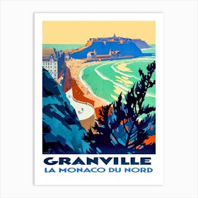 Grandville, Monaco Of The North Art Print