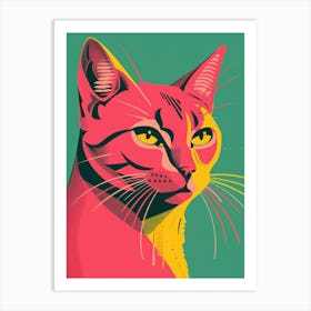 Cat Portrait 3 Art Print