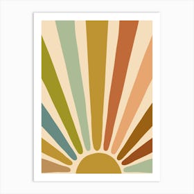 Sunburst 1 Art Print