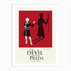 Devil Wears Prada Film Poster Art Print