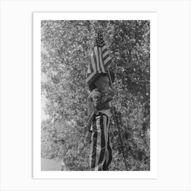 Boy On Float In Fourth Of July Parade, Vale, Oregon By Russell Lee Art Print