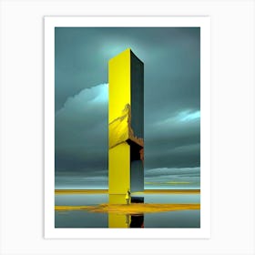 Yellow Tower Art Print