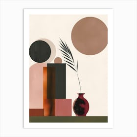 Minimalist abstract wall art 1 Art Print