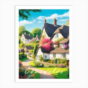 Cotswolds England 1 Art Print