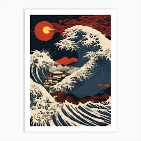 Great Wave Off Kanagawa Art Print