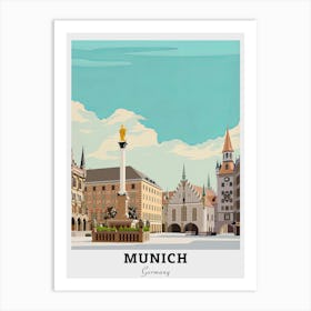 Munich Germany Travel Art Print