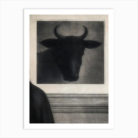 Cow'S Head Art Print