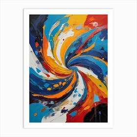 Abstract Painting 564 Art Print