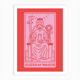 QUEENOFWANDS Art Print