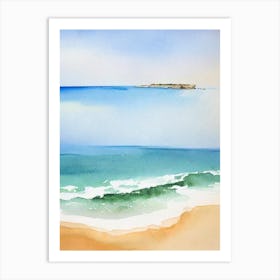 Bronte Beach 2, Australia Watercolour Art Print