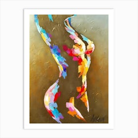 Nude Painting Art Print