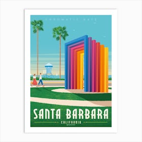 Santa Barbara California United States Art Print