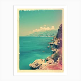 Sicily Retro Polaroid Style 4 Art Print