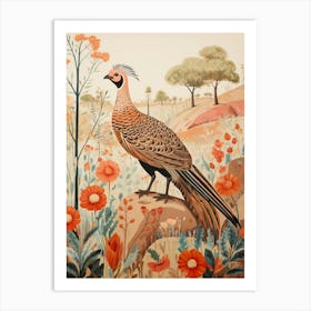 Pheasant 6 Detailed Bird Painting Art Print
