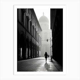 Bologna Italy Black And White Analogue Photography 3 Art Print