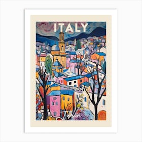 Turin Italy 1 Fauvist Painting Travel Poster Art Print