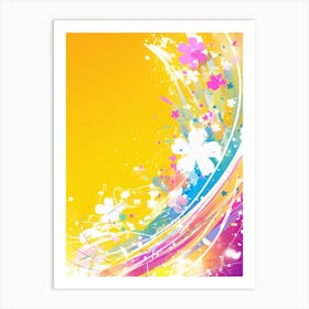 Abstract Background 25 Art Print