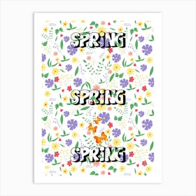 Spring Flowers 3 Art Print