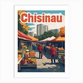 Aihrgdesign A 1970s Inspired Travel Poster For Chisinau 5 Poster