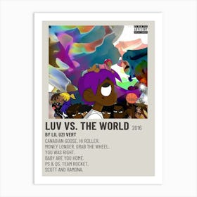 Lil Uzi Vert Vs Art Print