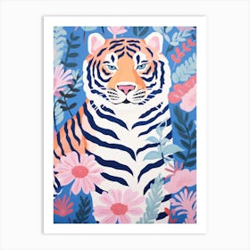 Tiger In The Jungle 9 Art Print