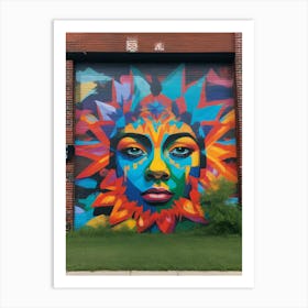 Face Of The Sun Art Print