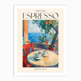 Brescia Espresso Made In Italy 2 Poster Art Print