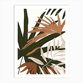 Tropical Leaves 159 Art Print