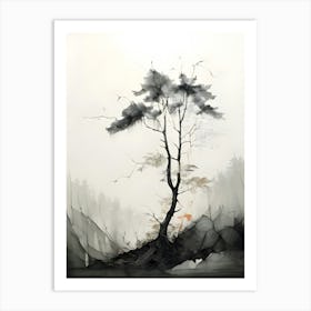 Lone Tree 8 Art Print