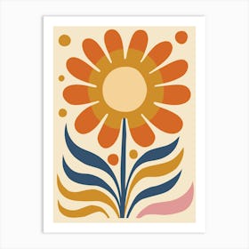 Flower Painting 9 Art Print